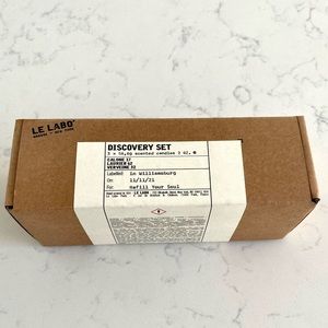 NEW IN BOX LE LABO Candle Discovery Set